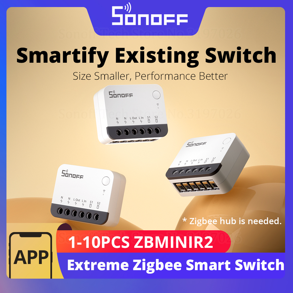 Sonoff - SONOFF ZBMINIR2 Zigbee Smart Switch mit