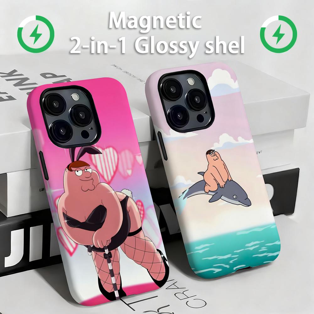 Shelly - Family Guy Peter Griffin Handyhülle, magnetisch,