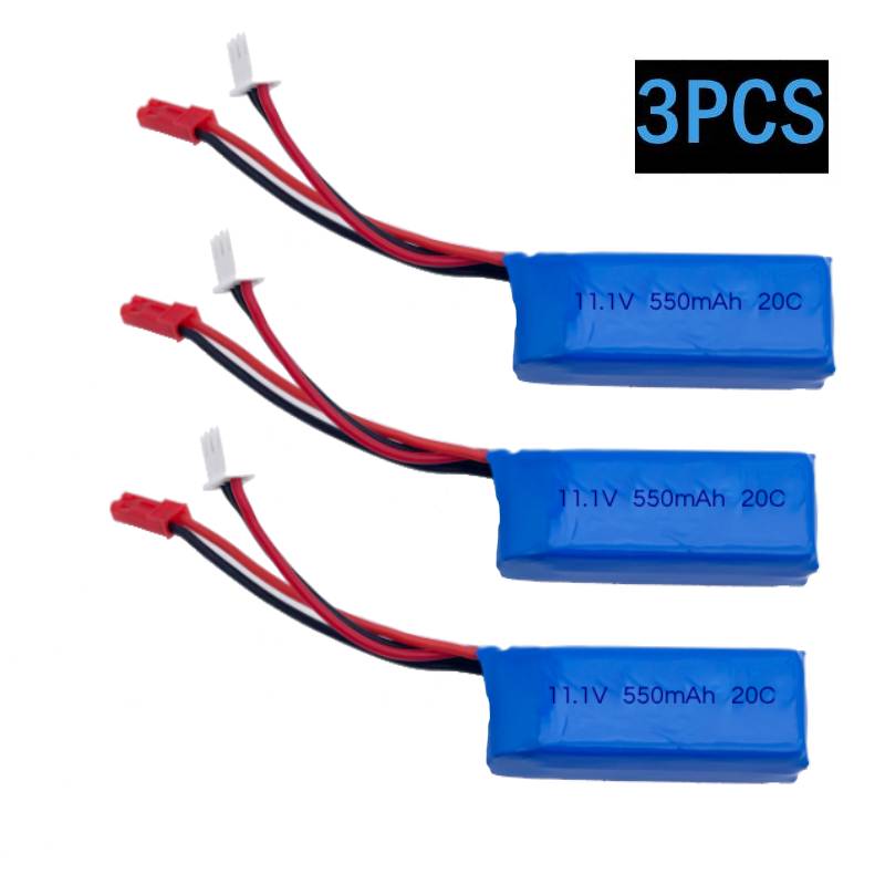 Shelly Plug - 3 Stück 20C 3S 11,1V 550mAh