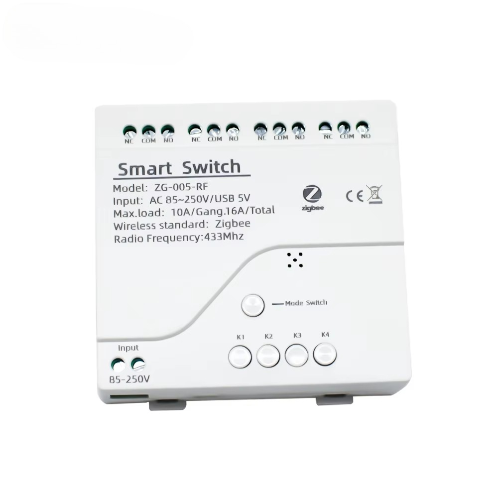 Tuya Smart - Tuya 4-Kanal Zigbee Schaltrelais-Modul USB 5V