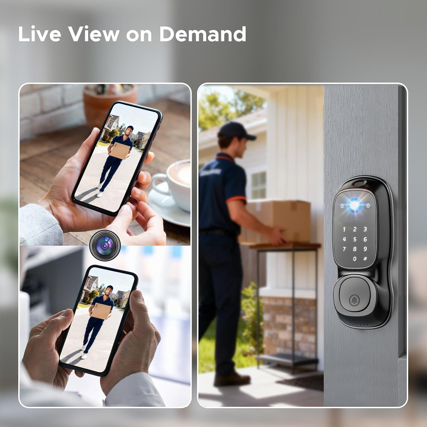 Tuya WLAN-Smart-Türschloss ‎ K – Tuya Smart Bewertung und Preis