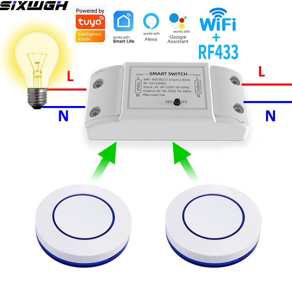 16A WiFi Tuya Smart Switch Dra – Smart Relay Tuya Bewertung und Preis