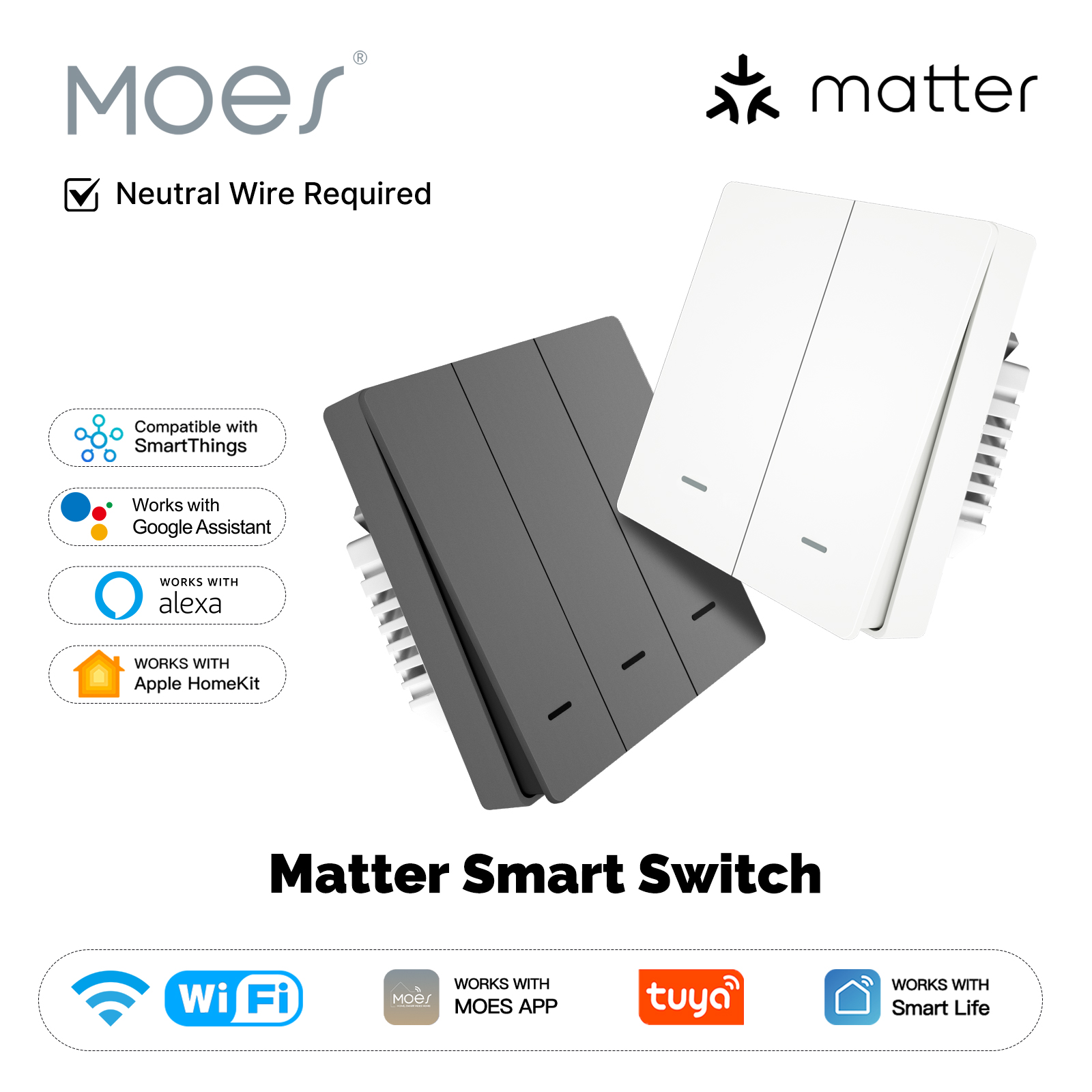 MOES Matter Tuya WiFi Smart Li – Smart Relay Tuya Bewertung und Preis
